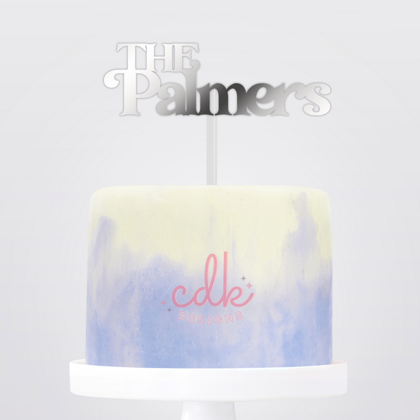 Personalised Wedding Cake Topper