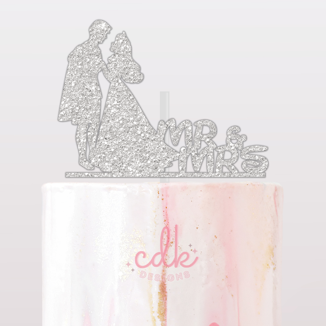 Prince and Princess - Wedding Cake Topper