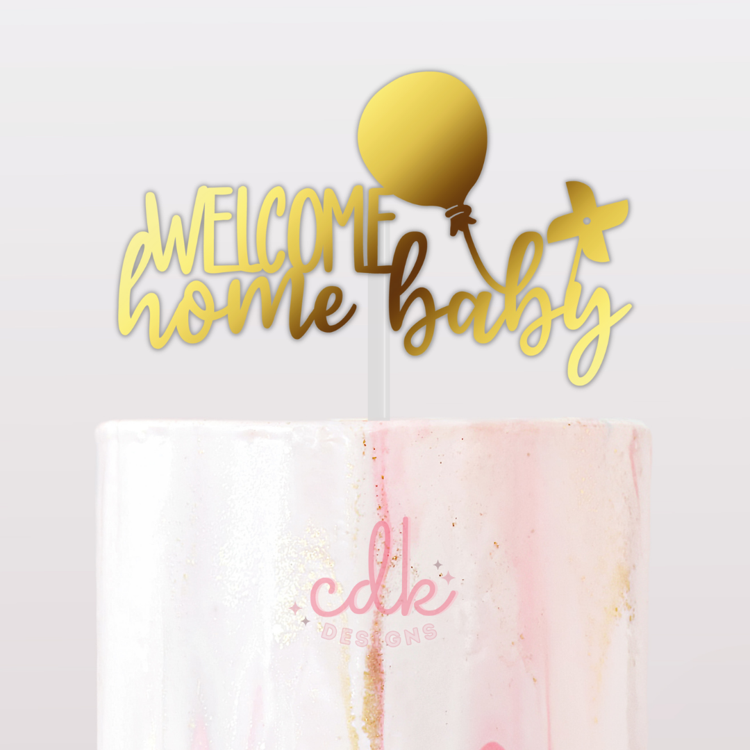 Baby Shower Cake Topper