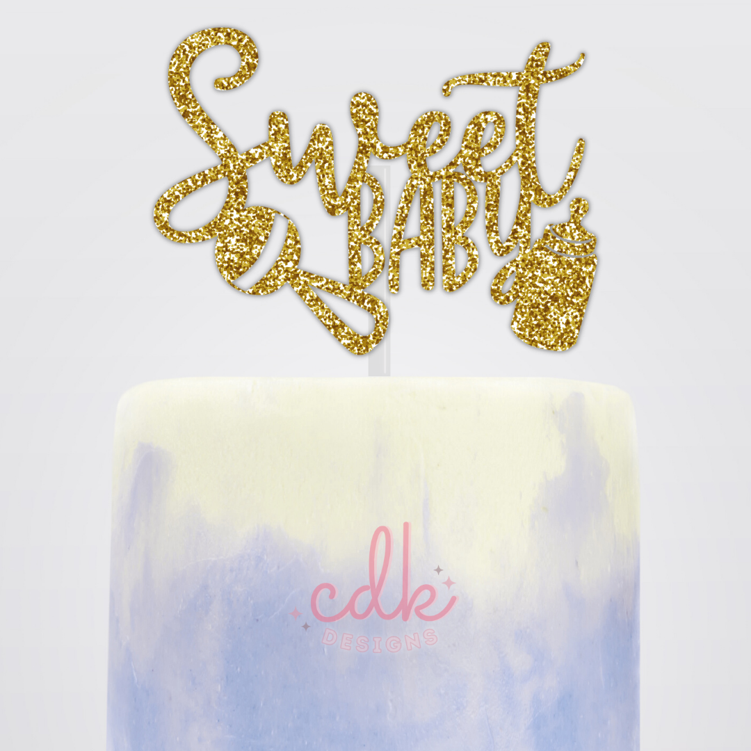 Baby Shower Cake Topper