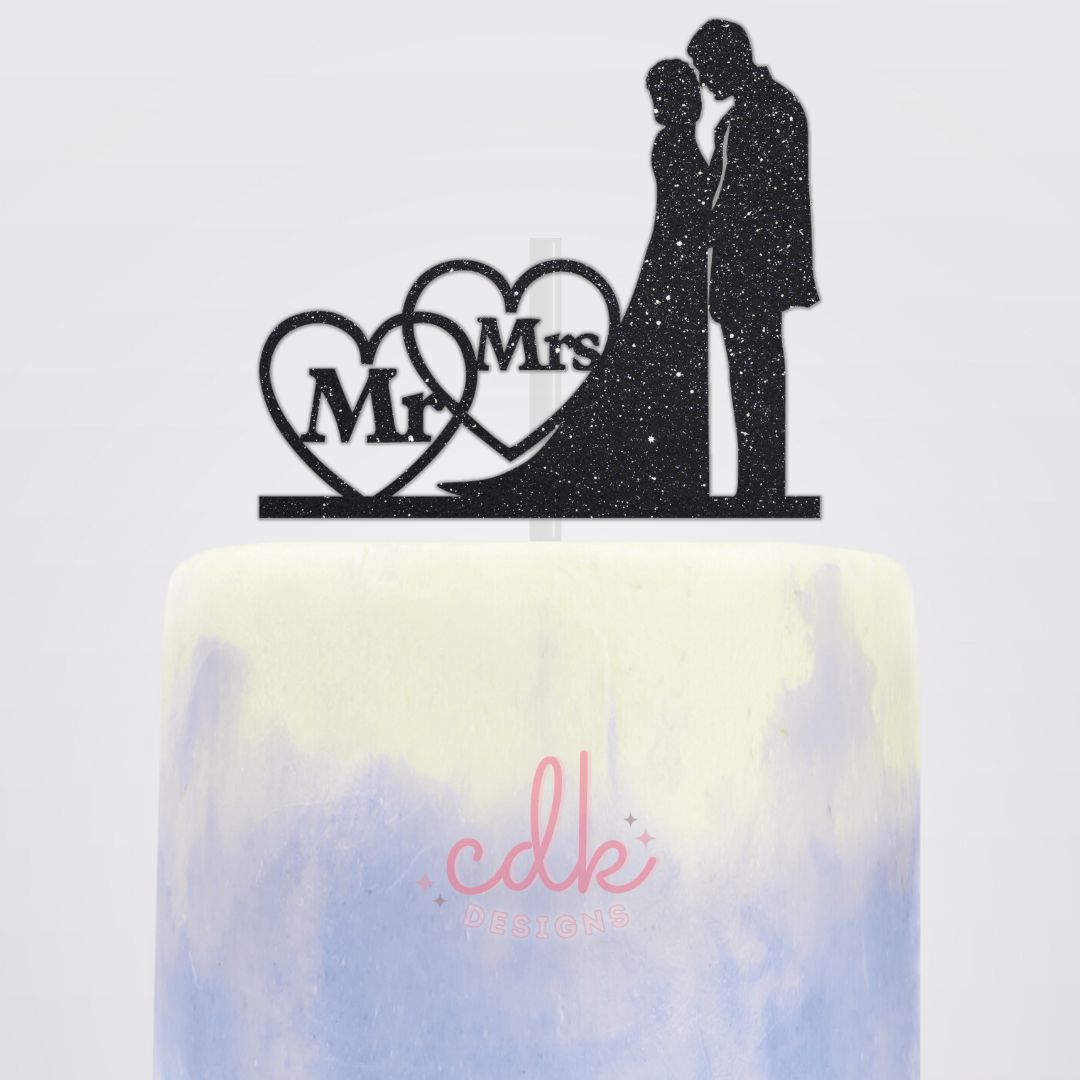 Mr and Mrs Figurines - Wedding Cake Topper