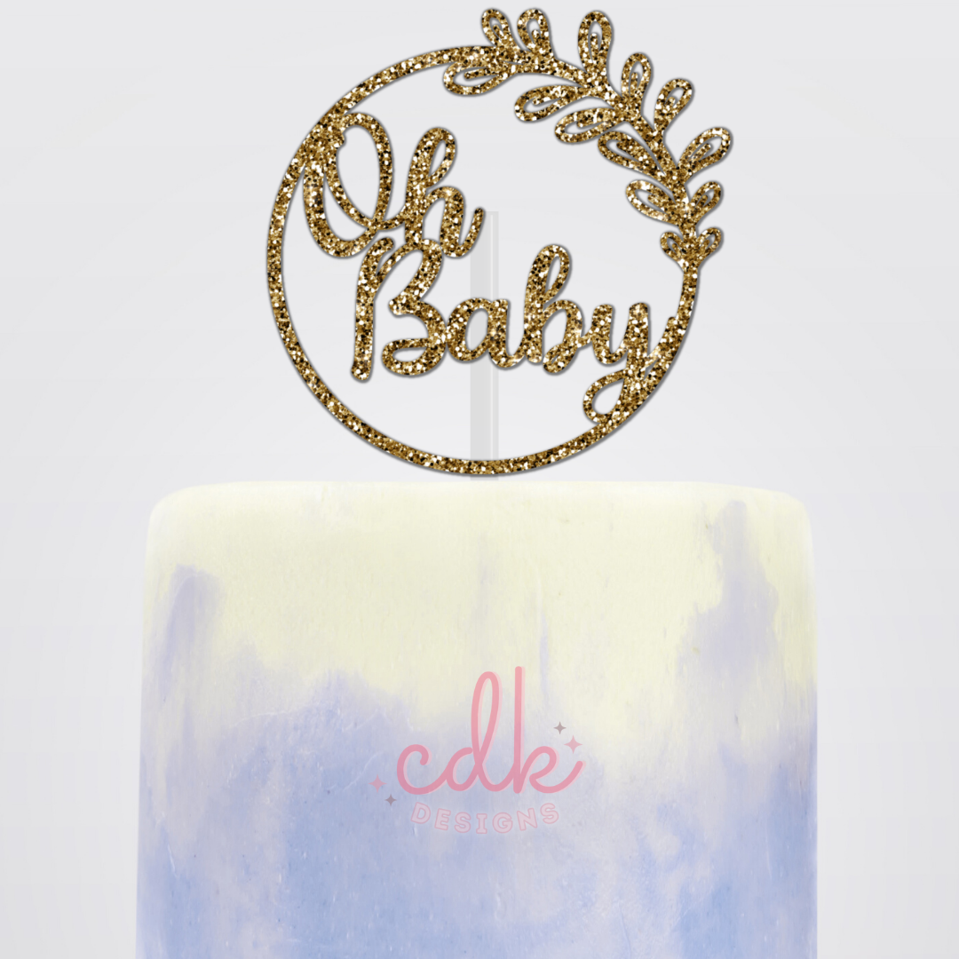 Baby Shower Cake Topper
