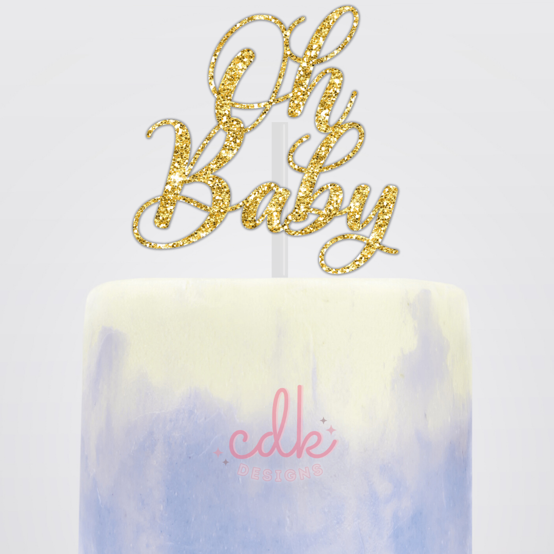 Baby Shower Cake Topper