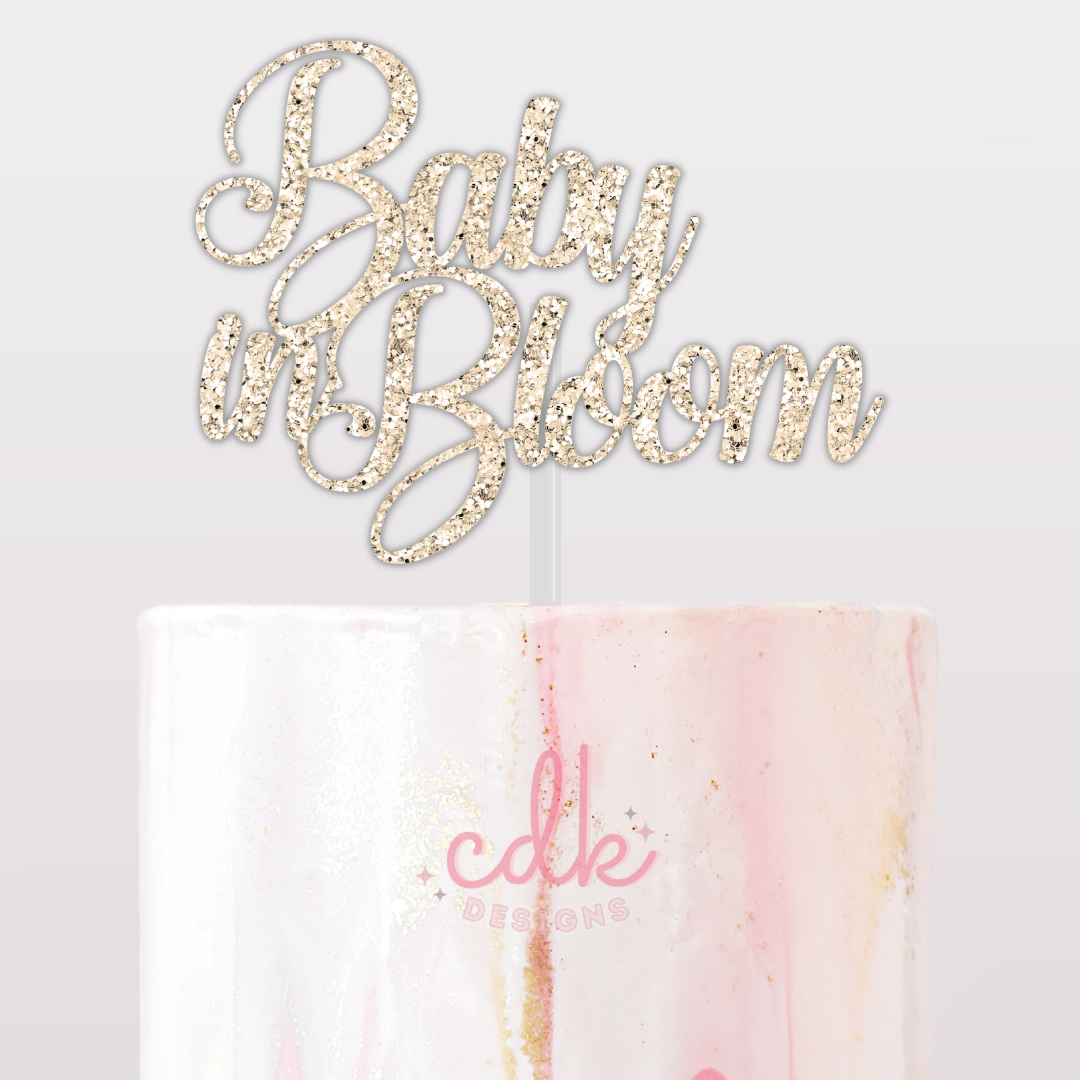 Baby Shower Cake Topper