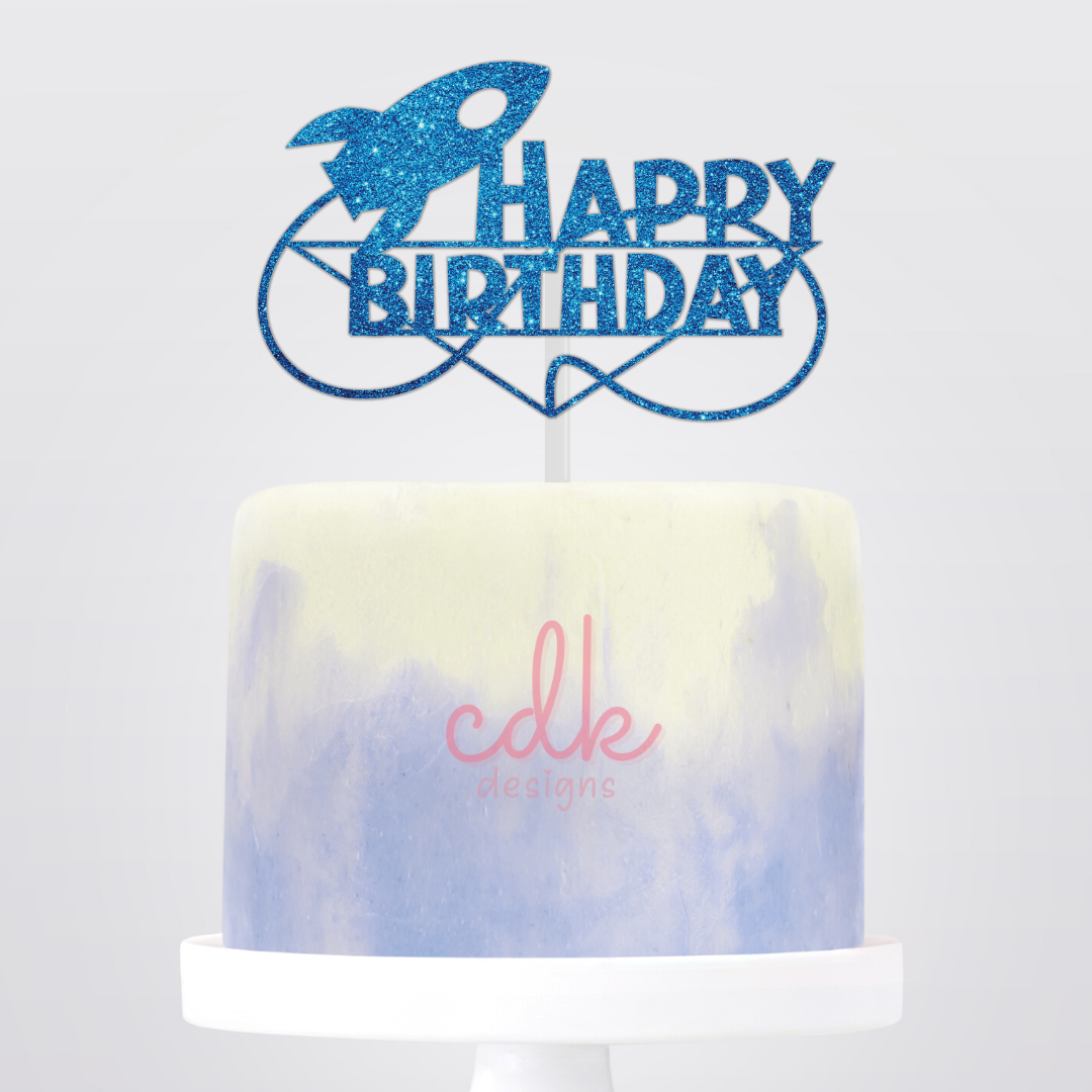Happy Birthday Cake Topper