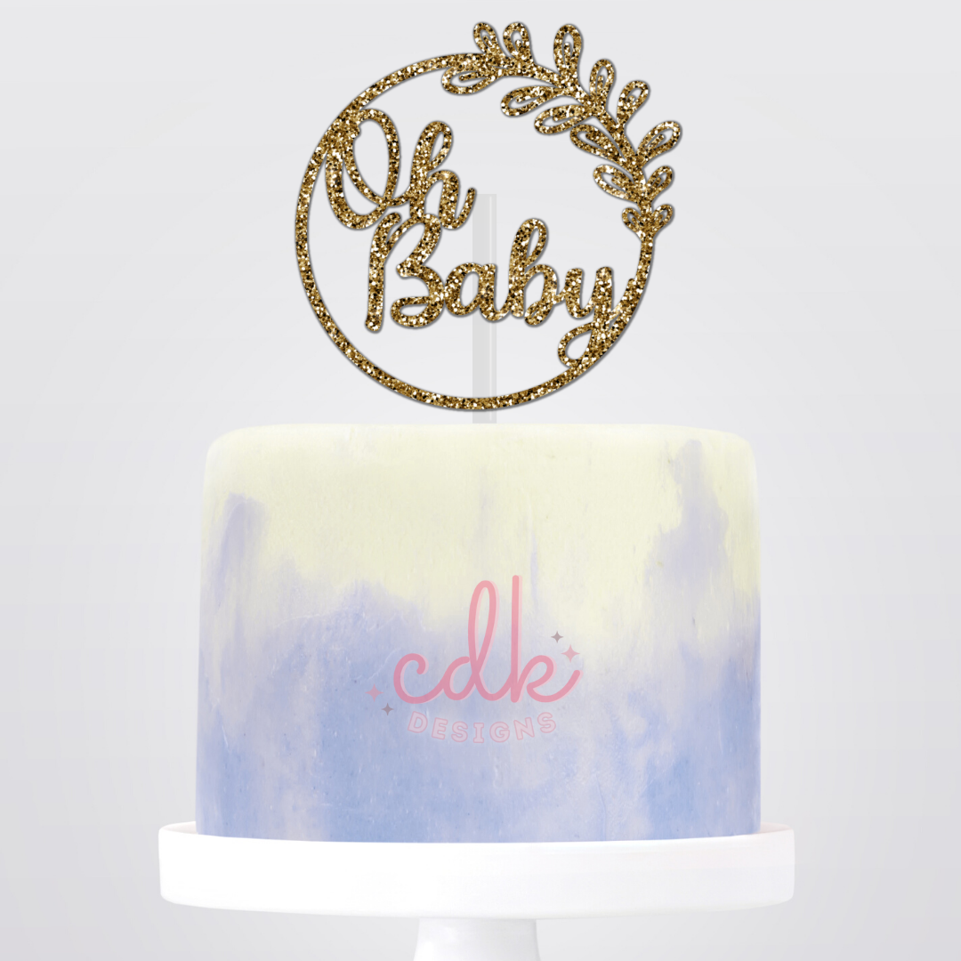 Baby Shower Cake Topper