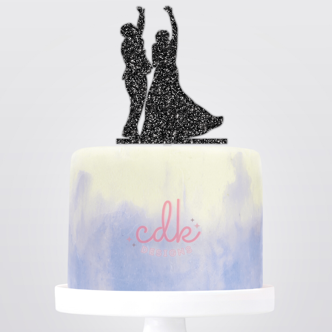 Bride and Groom - Wedding Cake Topper