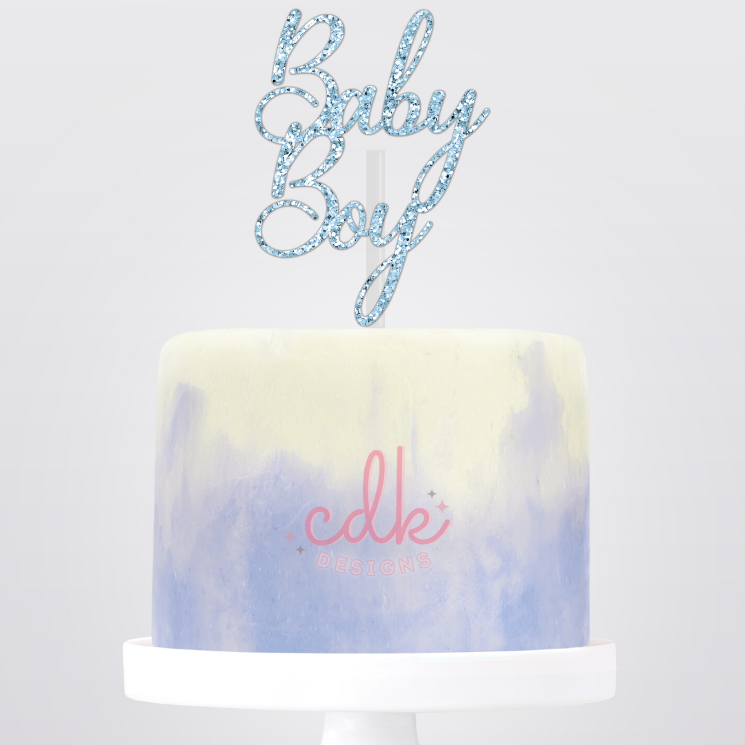 Baby Shower Cake Topper