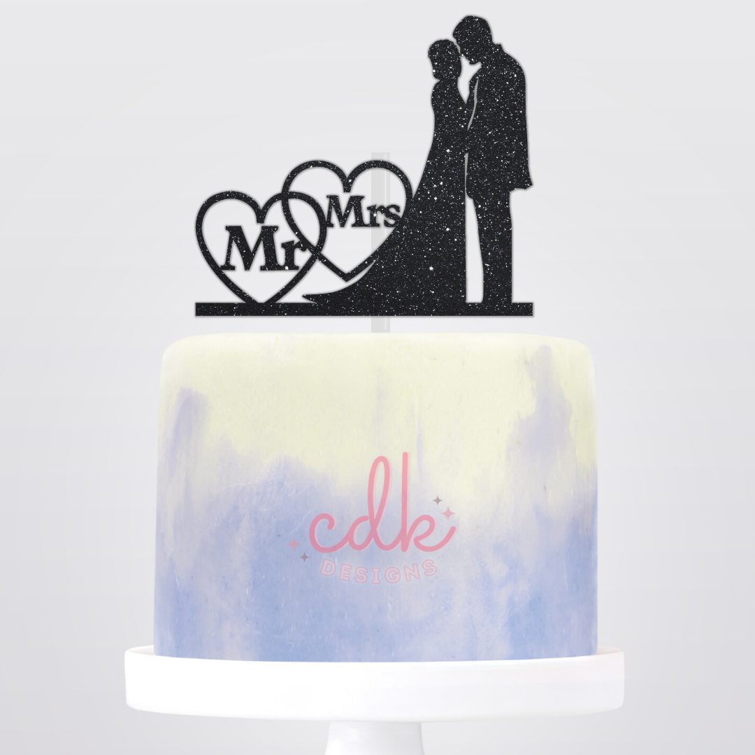Mr and Mrs Figurines - Wedding Cake Topper