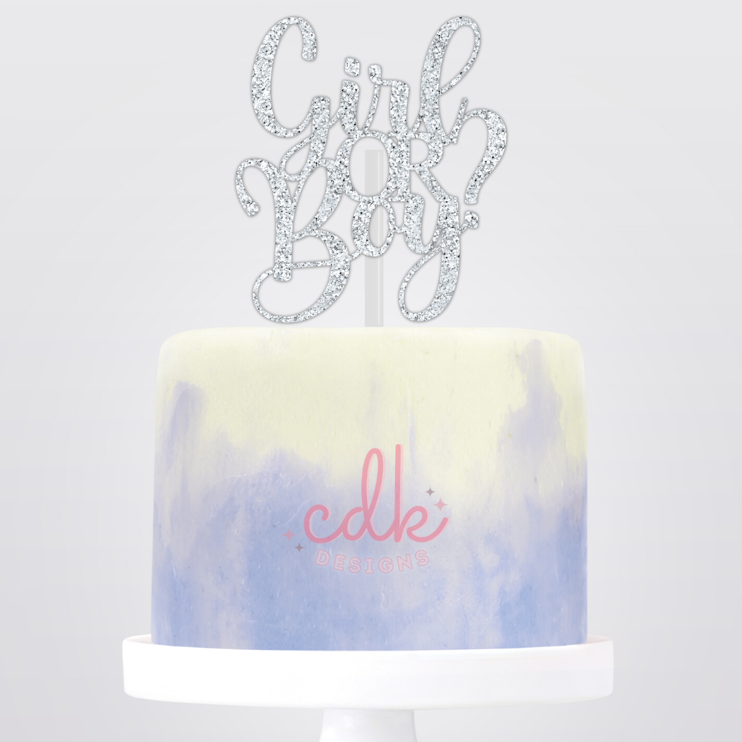 Baby Shower Cake Topper