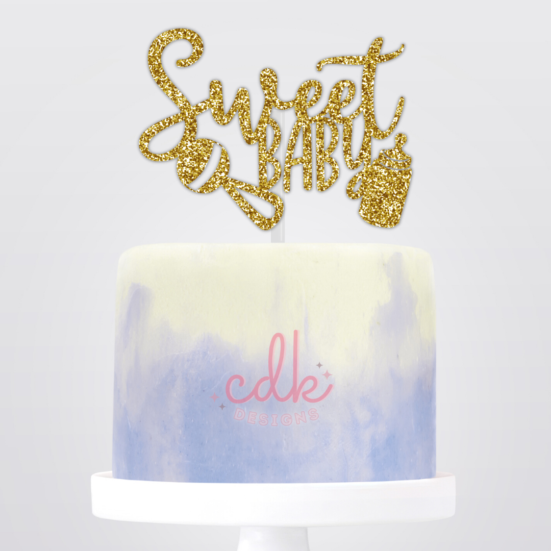 Baby Shower Cake Topper