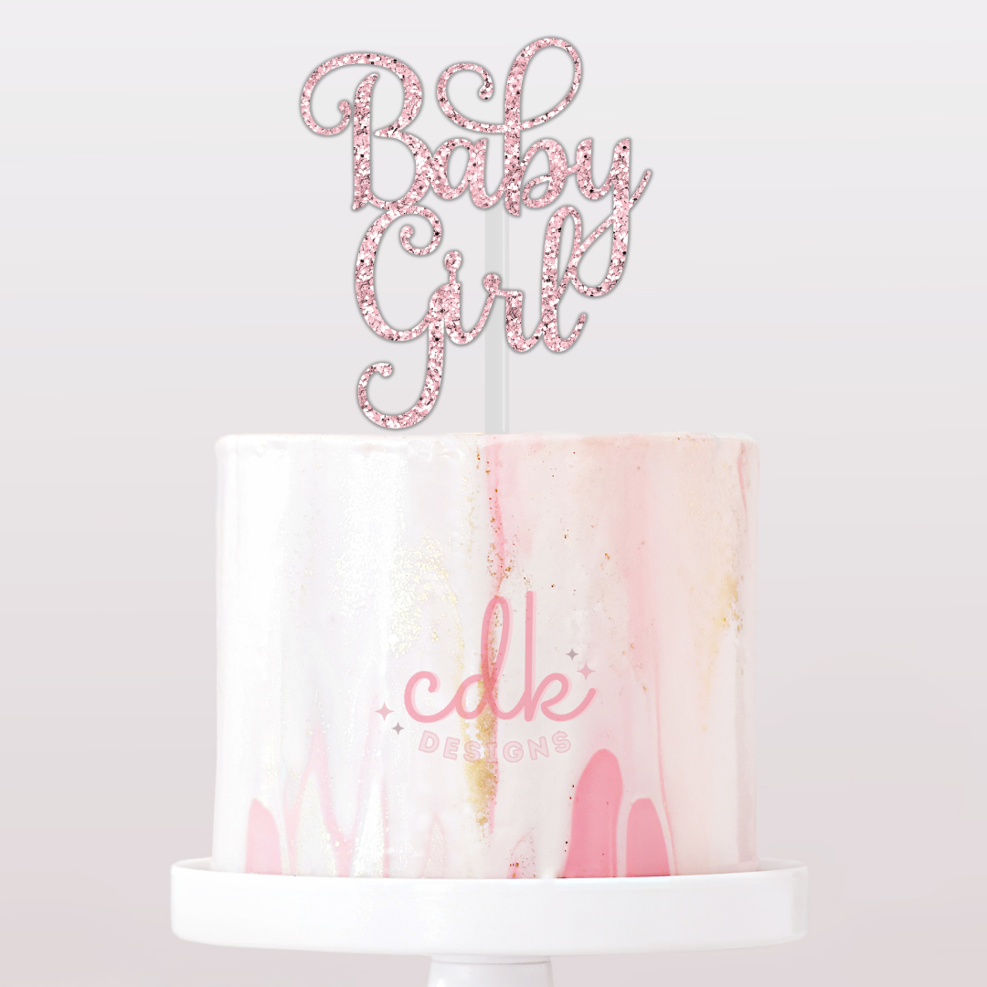Baby Shower Cake Topper