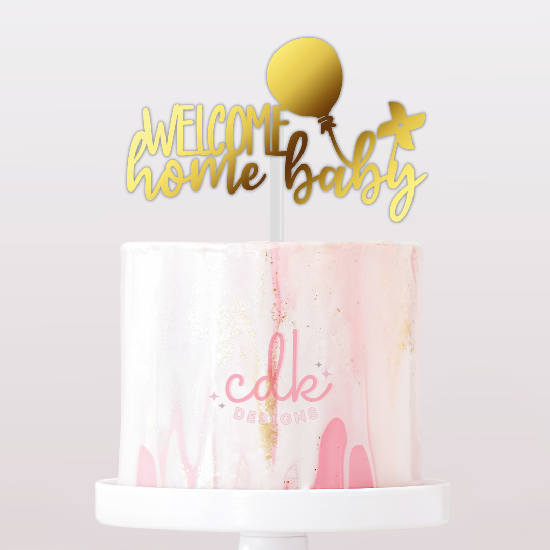 Baby Shower Cake Topper