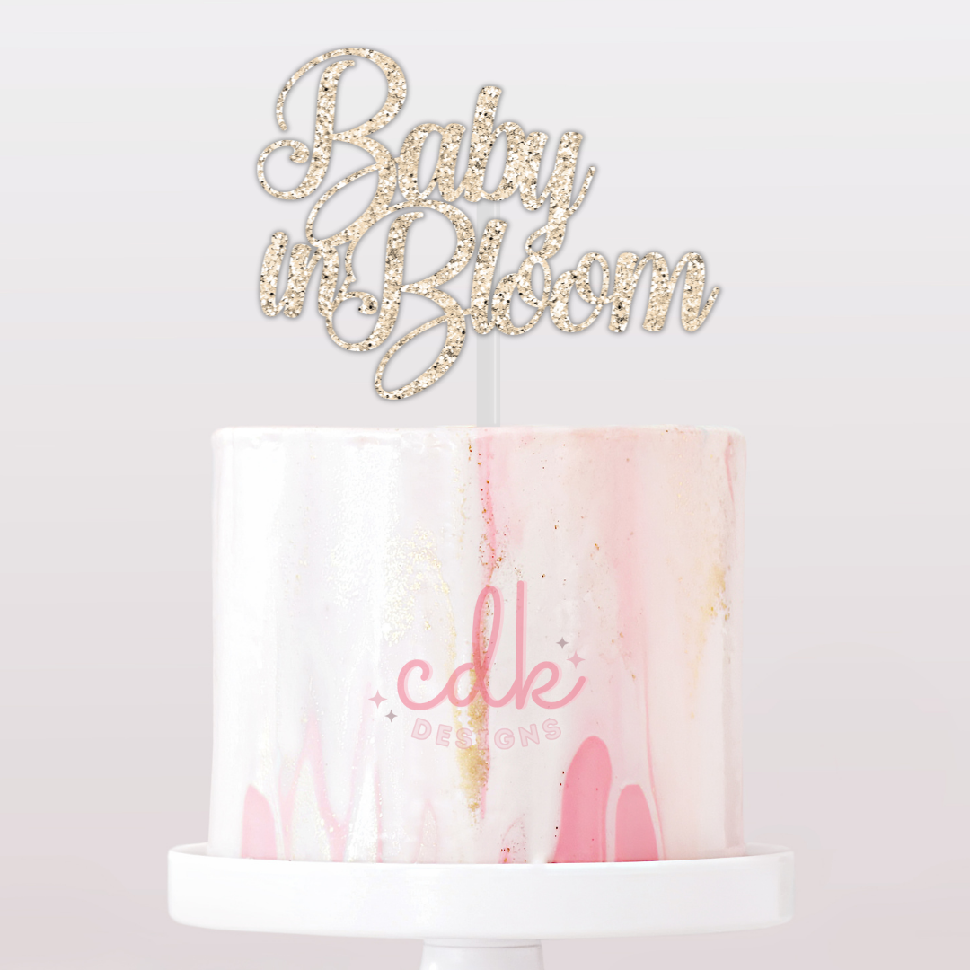 Baby Shower Cake Topper