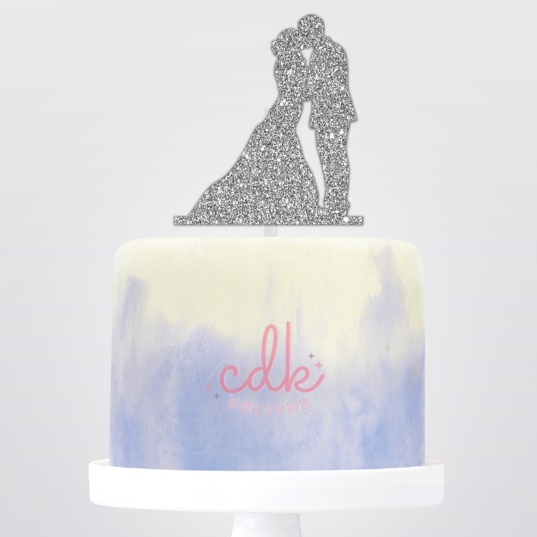 Bride and Groom - Wedding Cake Topper