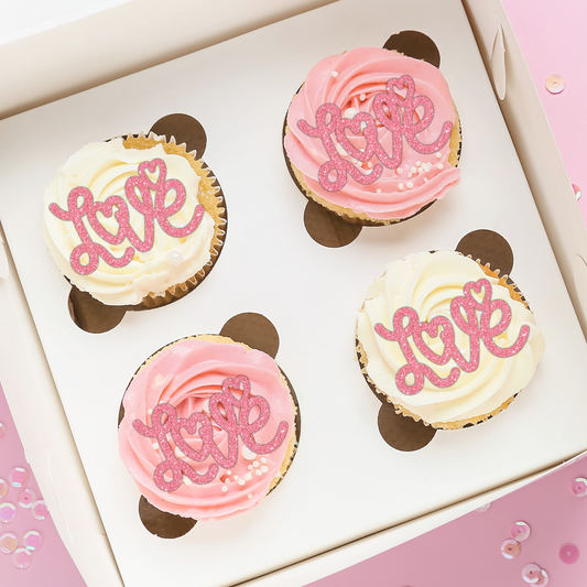 Wedding & Engagement Cupcake Topper