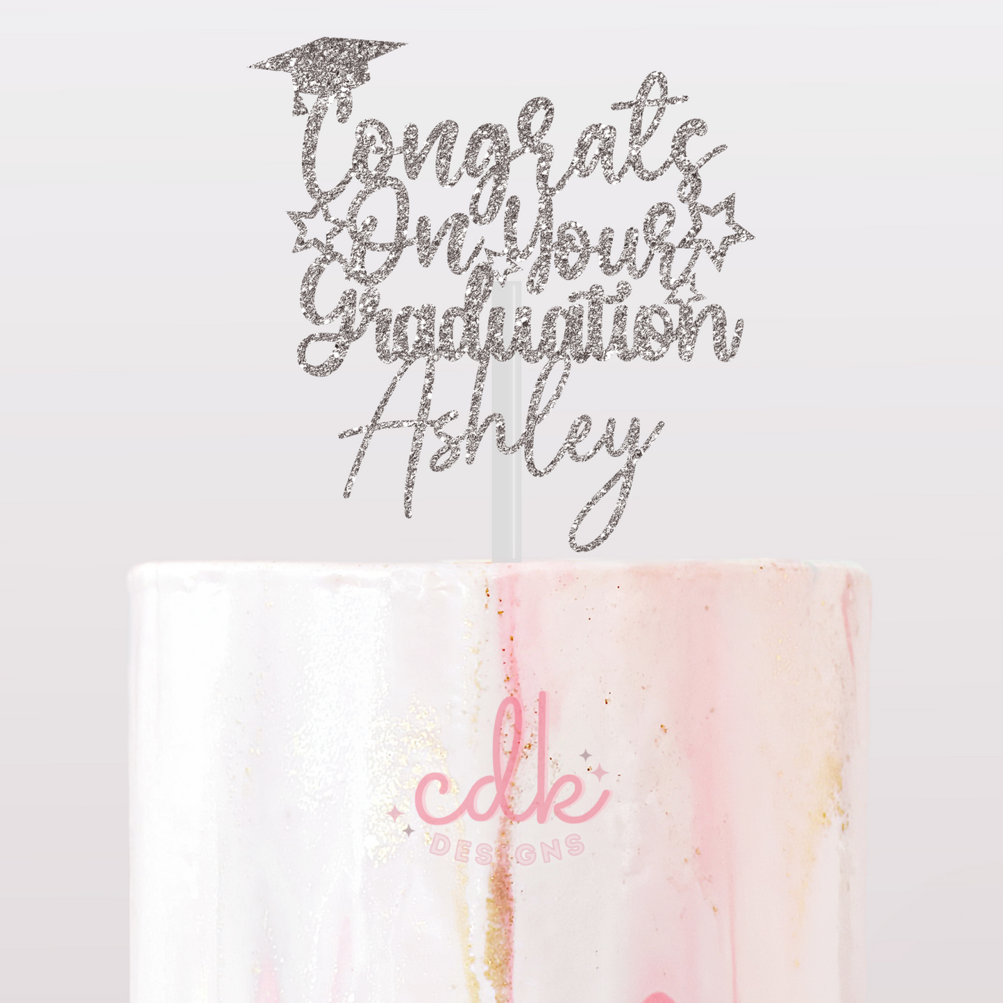 Personalised Graduation Cake Topper