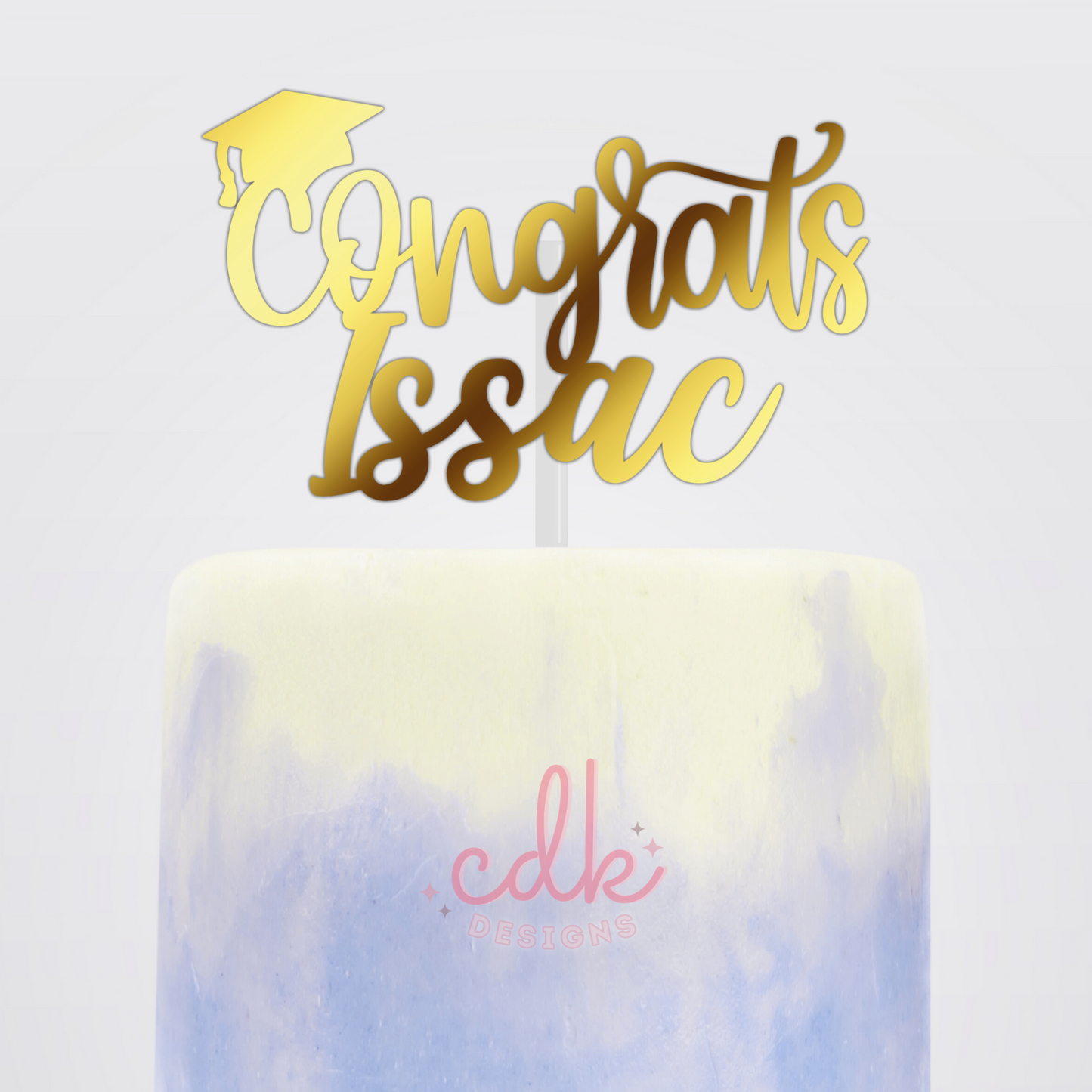 Personalised Graduation Cake Topper