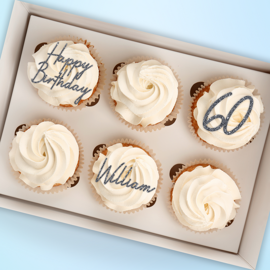 Personalised Birthday Cupcake Topper