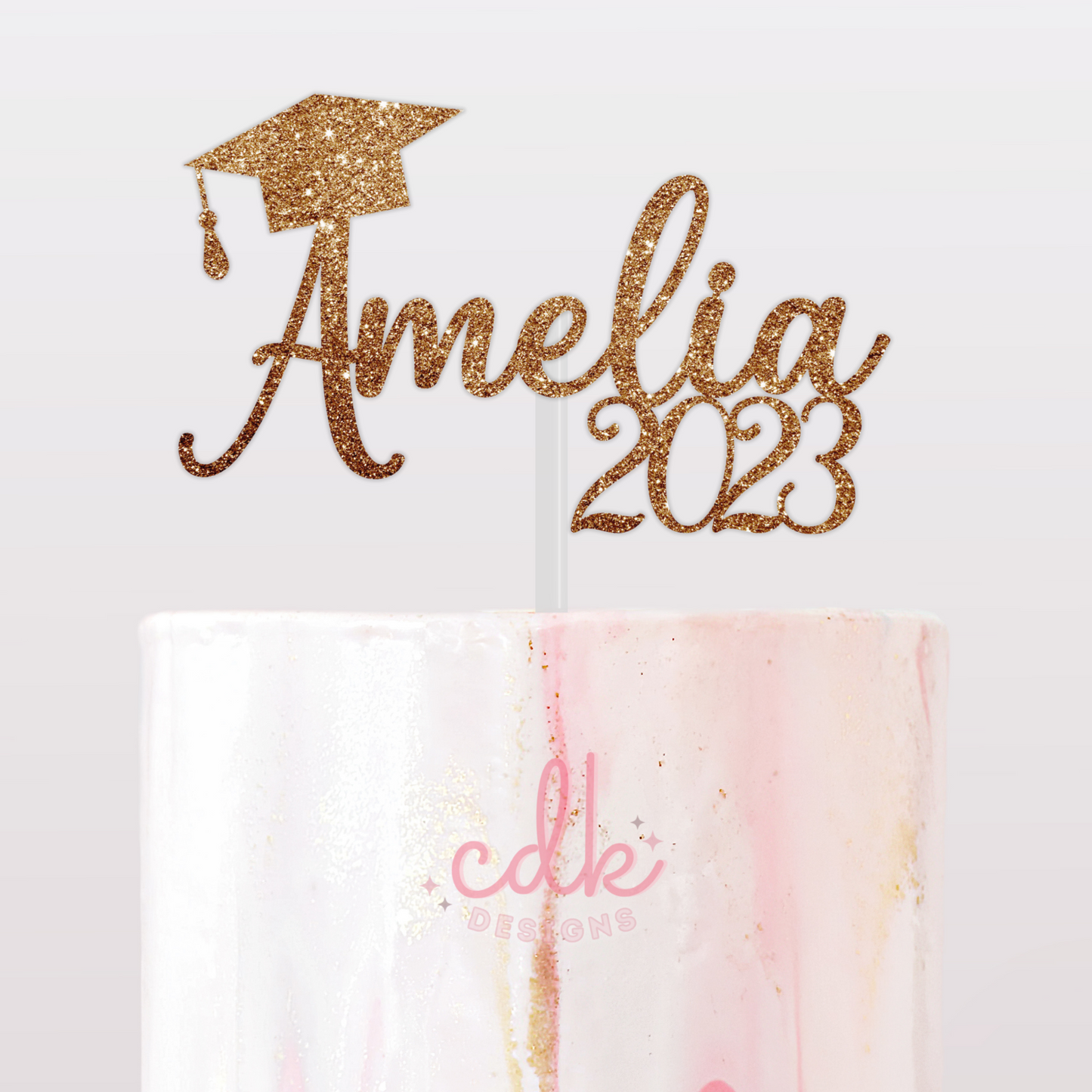 Personalised Graduation Cake Topper