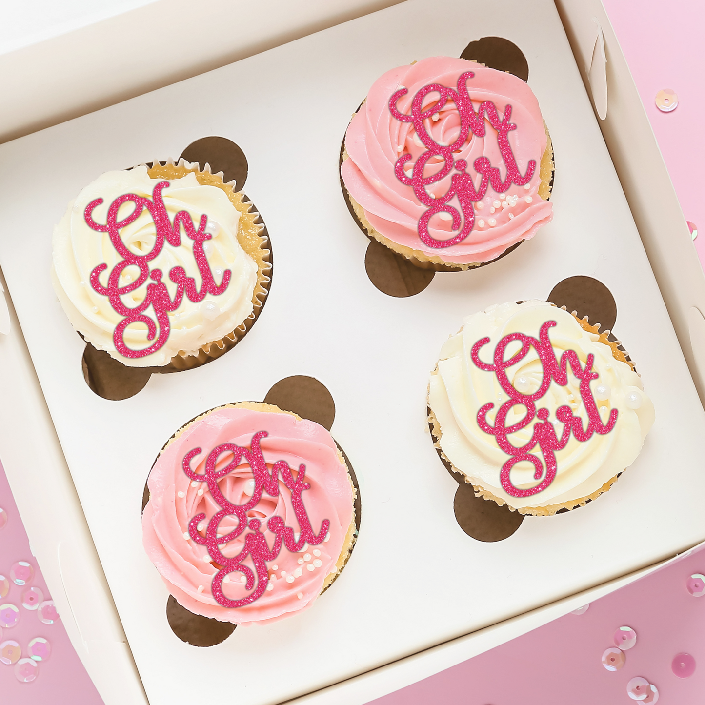 Baby Shower Cupcake Topper