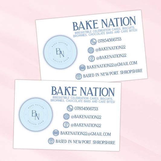 Matt Business Cards - Basic Design