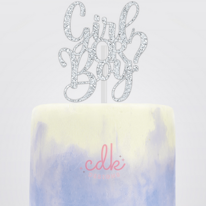 Baby Shower Cake Topper