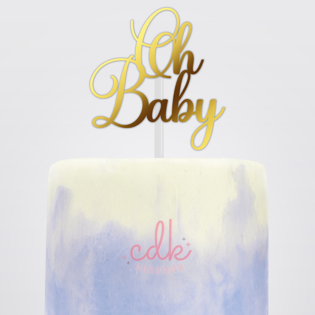 Baby Shower Cake Topper