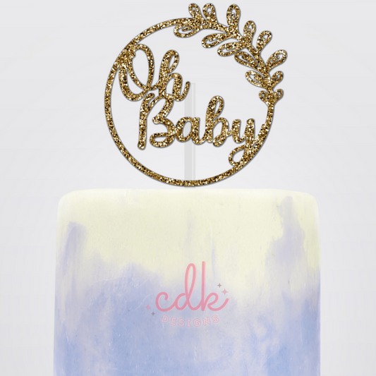 Baby Shower Cake Topper