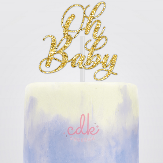 Baby Shower Cake Topper
