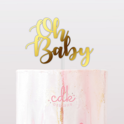 Baby Shower Cake Topper