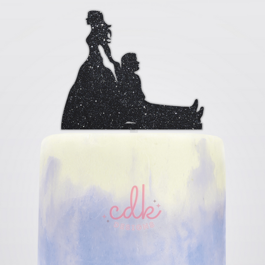 Bride and Groom - Wedding Cake Topper