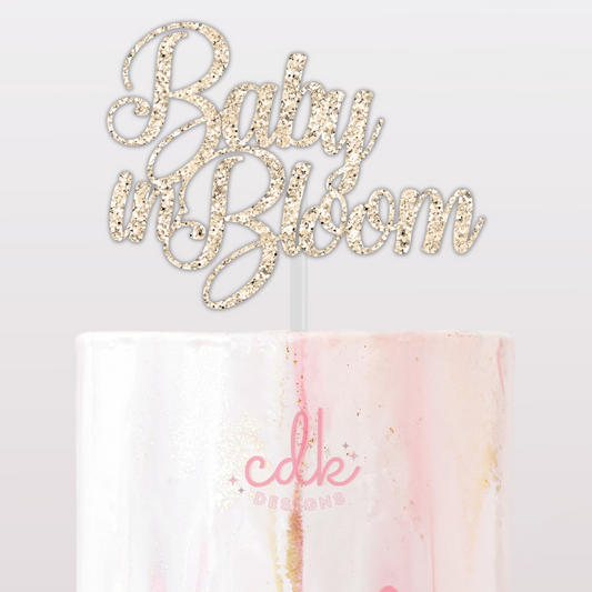 Baby Shower Cake Topper