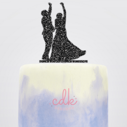Bride and Groom - Wedding Cake Topper