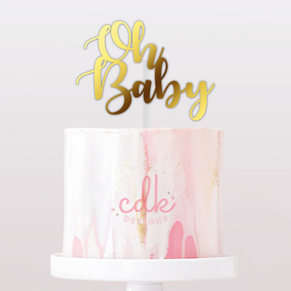 Baby Shower Cake Topper