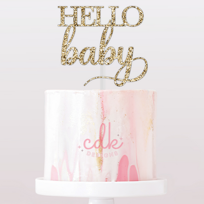 Baby Shower Cake Topper