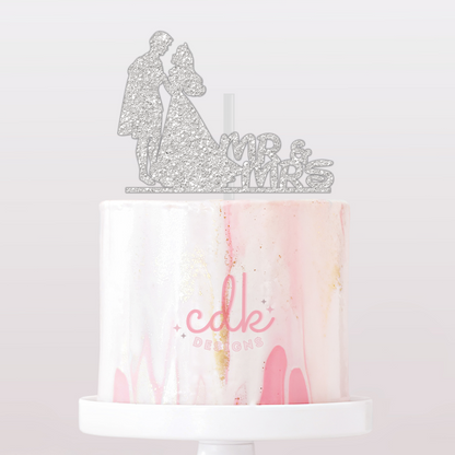 Prince and Princess - Wedding Cake Topper