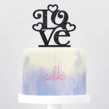Love - Wedding/Engagement Cake Topper