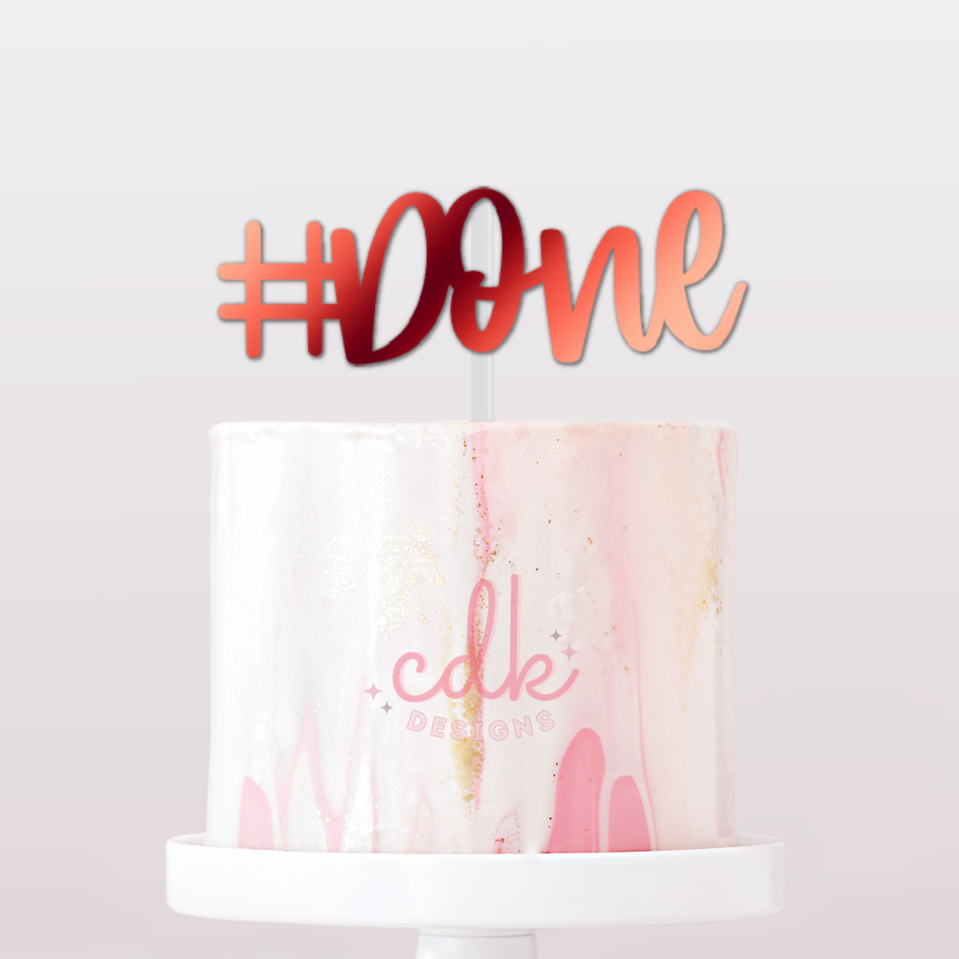 Graduation Cake Topper