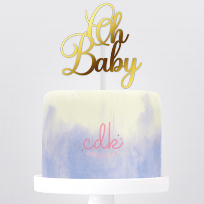 Baby Shower Cake Topper