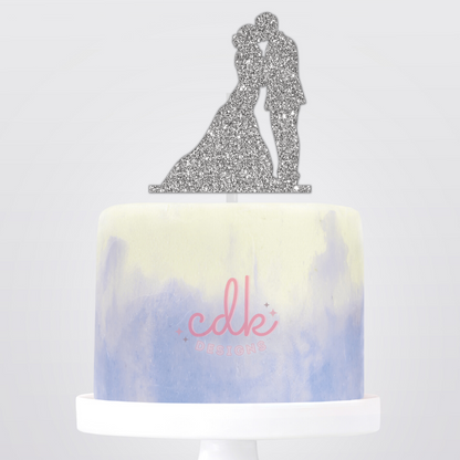 Bride and Groom - Wedding Cake Topper