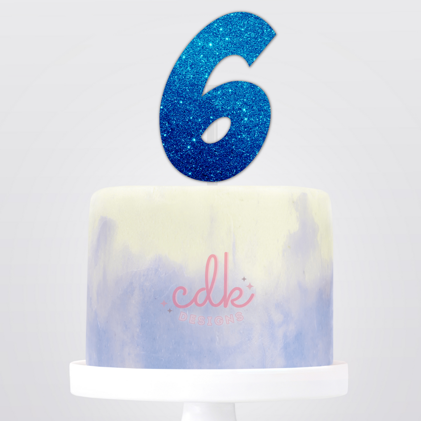 Number Cake Topper